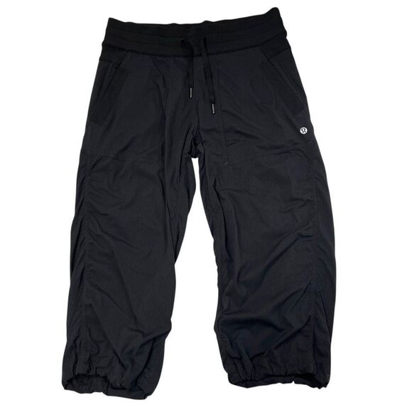 lululemon athletica Pants - Lululemon Athletica Vintage Original Dance Studio Crop Pants Black Size 6